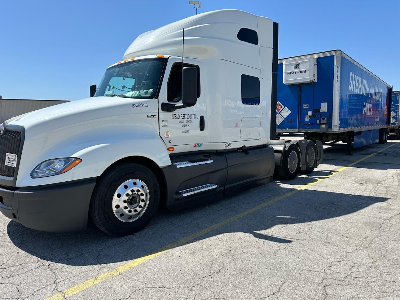 Steady Fleet Logistics Fleet